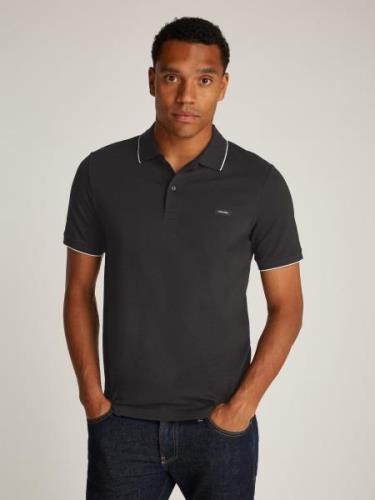 NU 20% KORTING: Calvin Klein Poloshirt STRETCH PIQUE TIPPING POLO