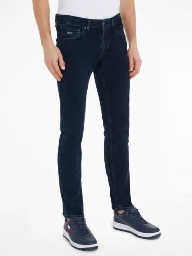 NU 20% KORTING: TOMMY JEANS Slim fit jeans SCANTON SLIM met gestempeld...