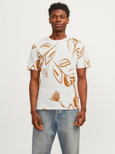 Jack & Jones T-shirt JPRBLAPALMA AOP SS TEE CREW NECK SN