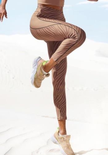 active by Lascana Legging -Sportleggings met zebramotief