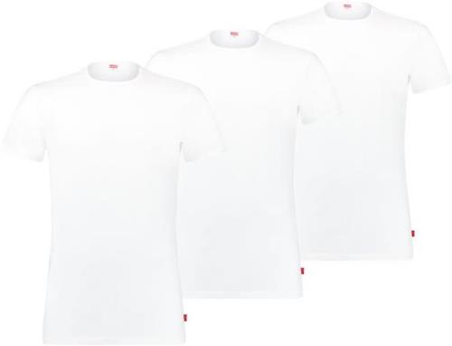 Levi's® T-shirt met brede logoband (Set van 3)