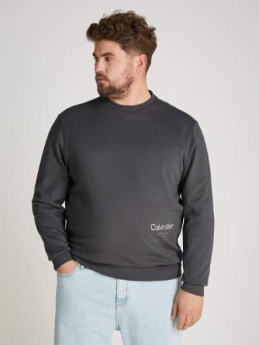 NU 20% KORTING: Calvin Klein Sweatshirt BT_OFF PLACEMENT LOGO SWEATSHI...