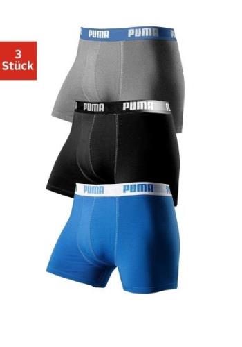 PUMA Boxershort met logo in de band (3 stuks)