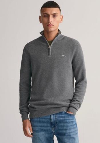 Gant Schipperstrui COTTON PIQUE HALF ZIP