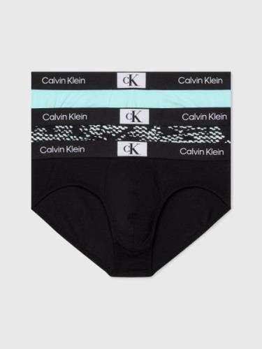 NU 20% KORTING: Calvin Klein Hipster HIP BRIEF 3PK met elastische logo...