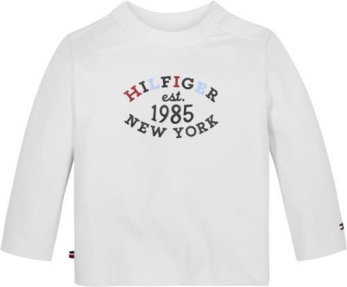 Tommy Hilfiger Shirt met lange mouwen MONOTYPE OVAL REGULAR TEE LS