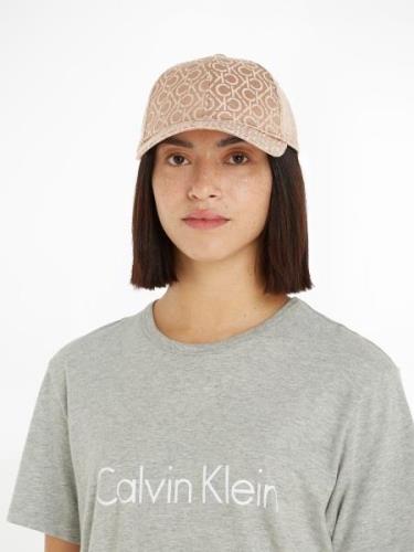 NU 20% KORTING: Calvin Klein Snapback cap MONOGRAM JACQUARD CAP