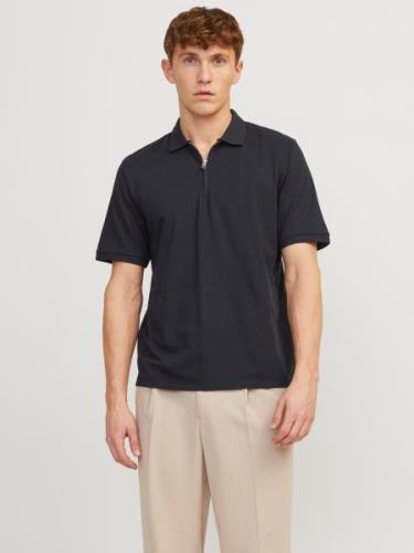 Jack & Jones Poloshirt JJEMAC ZIP SS POLO SN