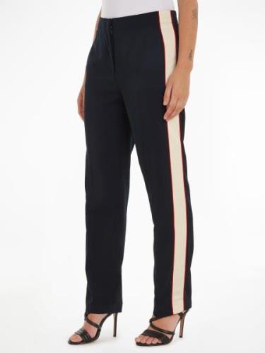 NU 20% KORTING: Tommy Hilfiger Geweven broek COLOR BLOCK SLIM STRAIGHT...