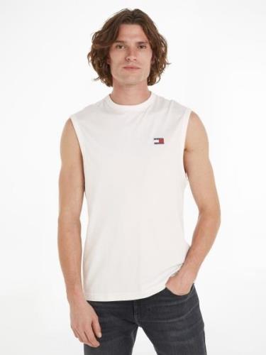 TOMMY JEANS Shirt met ronde hals TJM REG BADGE TANK TOP EXT