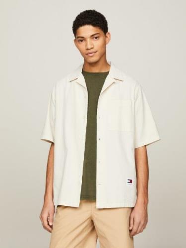 TOMMY JEANS Overhemd met korte mouwen TJM RLX SEERSUCKER CAMP SHIRT