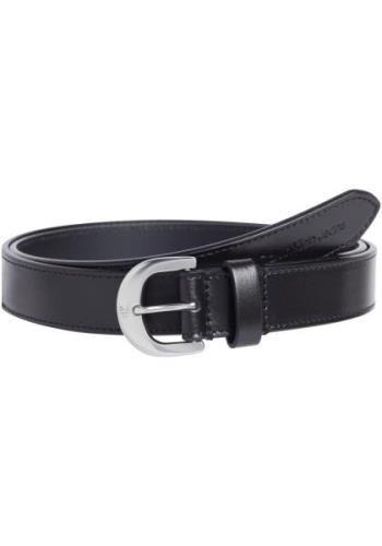 NU 20% KORTING: Calvin Klein Leren riem CLASSIC ROUND LTHR BELT 25MM