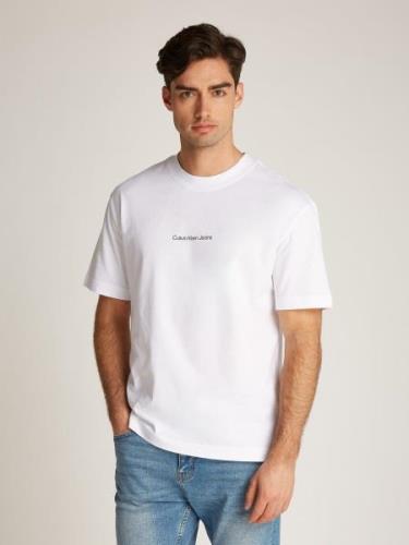 Calvin Klein T-shirt GRID MONOGRAM TEE