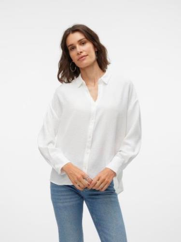 Vero Moda Blouse met lange mouwen VMMELANEY QUEENY LS SHIRT WVN NOOS