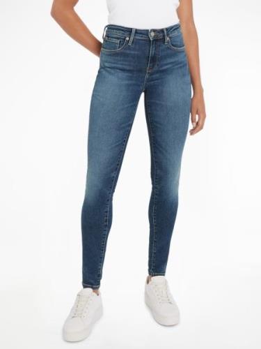 Tommy Hilfiger Skinny fit jeans COMO SKINNY RW BLACK met tommy hilfige...