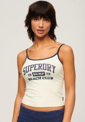 Superdry Tanktop ESSENTIAL BRANDED CAMI TOP