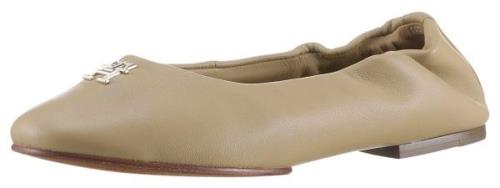 NU 20% KORTING: Tommy Hilfiger Ballerina's TH ELEVATED ELASTIC BALLERI...