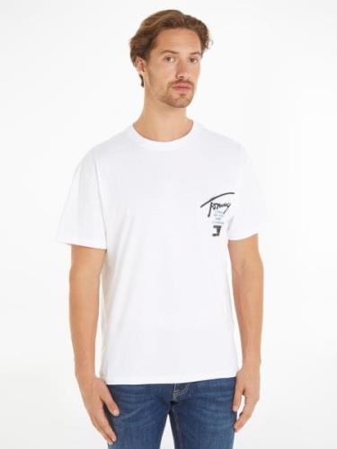 Tommy Jeans Plus T-shirt TJM REG GRAFFITI SIG TEE EXT