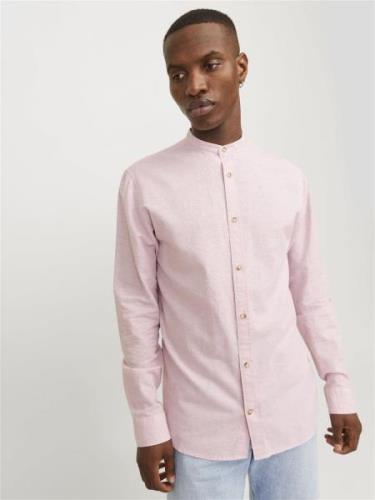 Jack & Jones Overhemd met lange mouwen JJESUMMER BAND LINEN BLEND SHIR...