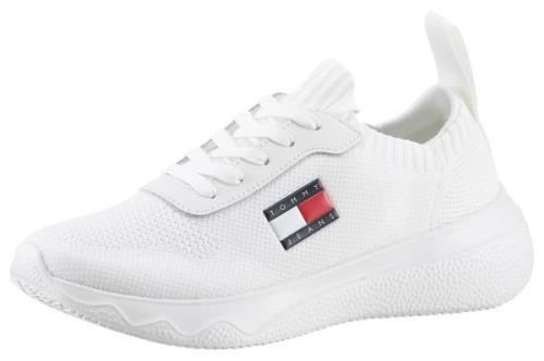 NU 20% KORTING: TOMMY JEANS Slip-on sneakers TJW KNIT RUNNER