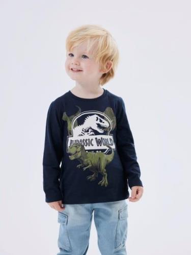 Name It Shirt met lange mouwen NMMNIJAL JURASSIC LS TOP NOOS SKY