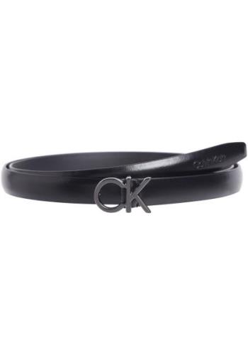 NU 20% KORTING: Calvin Klein Leren riem CK THIN BELT 1.5CM