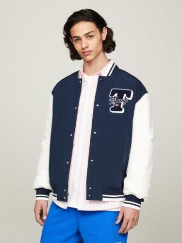 TOMMY JEANS Jack in collegestijl TJM COLORBLOCK VARSITY JACKET