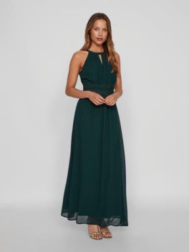 Vila Maxi-jurk VIMILINA HALTERNECK MAXI DRESS - NOOS