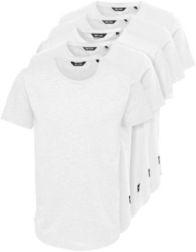 ONLY & SONS T-shirt ONSMATT LONGY SS TEE 5-PACK