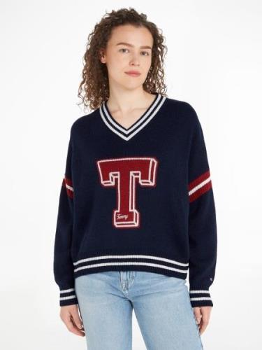 TOMMY JEANS Gebreide trui TJW LETTERMAN SWEATER