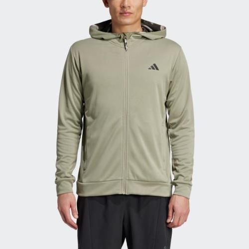 adidas Performance Capuchonsweatvest CAMO FZ HD (1-delig)