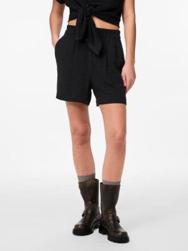 NU 20% KORTING: pieces Short PCVINSTY HW LINEN SHORTS NOOS BC