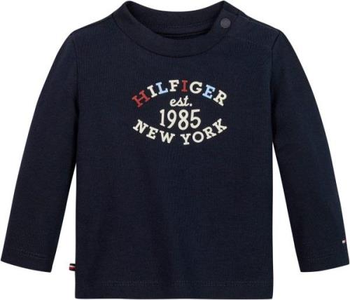 Tommy Hilfiger Shirt met lange mouwen MONOTYPE OVAL REGULAR TEE LS