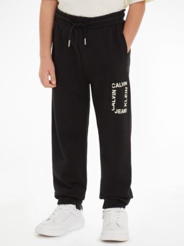 NU 20% KORTING: Calvin Klein Sweatbroek MINI HERO FLOCK LOGO PANTS