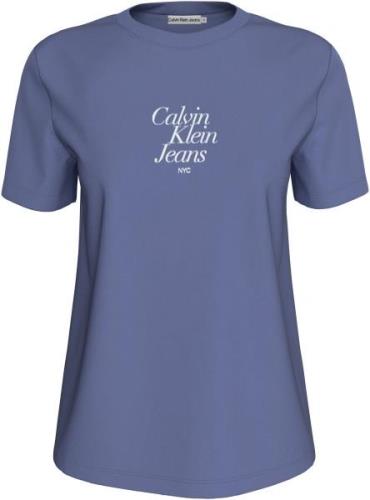 NU 20% KORTING: Calvin Klein T-shirt FONT GRAPHIC REGULAR TEE