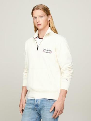 Tommy Hilfiger Sweatshirt HILFIGER TRACK GRAPHIC HALF ZIP