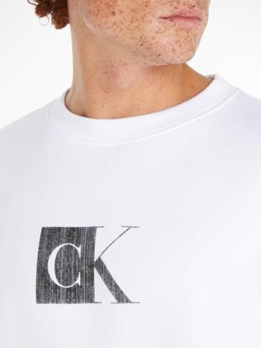 Calvin Klein Sweatshirt OUTLINE MONOLOGO CREW NECK