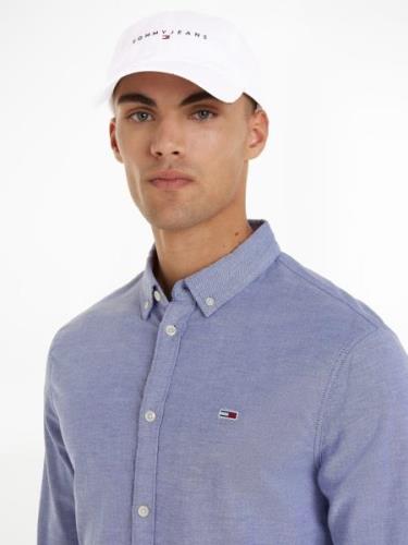 TOMMY JEANS Baseball pet TJM LINEAR LOGO 6-PANEL CAP met geborduurd lo...