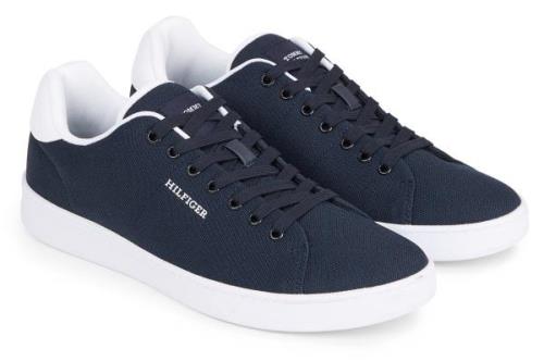 NU 20% KORTING: Tommy Hilfiger Sneakers COURT CUPSOLE PIQUE TEXTILE