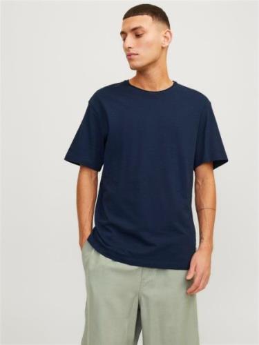 Jack & Jones T-shirt JJESUMMER LINEN TEE SS O-NECK LN