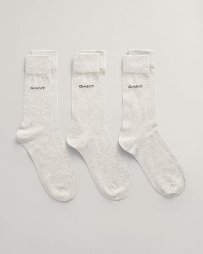 Gant Basic sokken MERCERIZED COTTON SOCKS 3-PACK (3 paar)