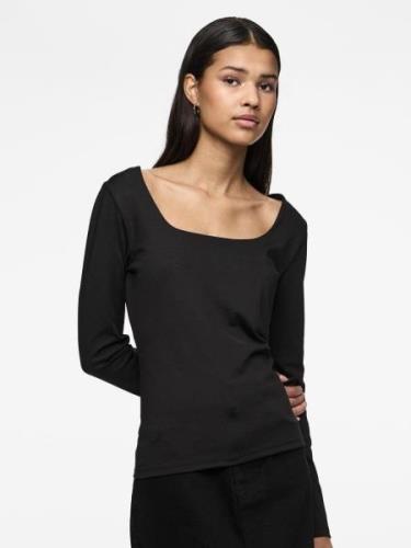 pieces Shirt met lange mouwen PCNEJA LS REVERSIBLE TOP NOOS EXP BC