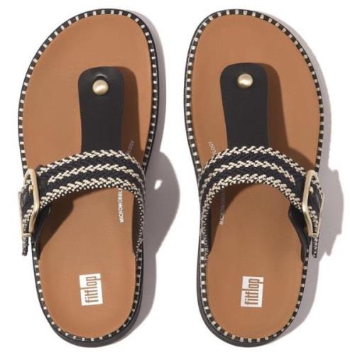 NU 20% KORTING: Fitflop Teenslippers GEN-FF BUCKLE STRIPE