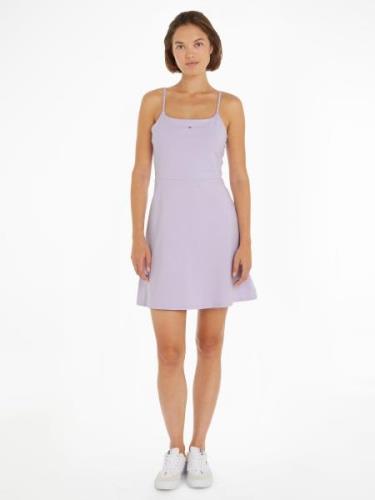 TOMMY JEANS Jurk met spaghettibandjes TJW ESSENTIAL STRAP FLARE DRESS ...