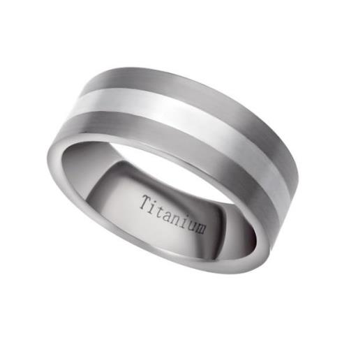 Firetti Partnerring Sieraad cadeau "LIEFDE" titanium met of zonder zir...