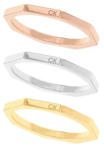 NU 20% KORTING: Calvin Klein Ringenset Multipack sieraden roestvrijsta...