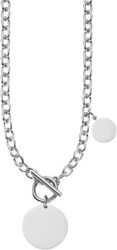 Bruno Banani Ketting met hanger Sieraad cadeau ankerketting plaatje, B...