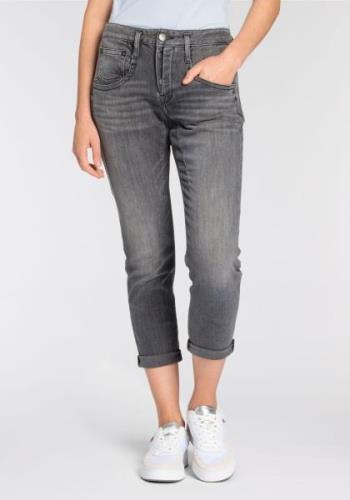 Herrlicher 5-pocket jeans Shyra Cropped Denim Black Light