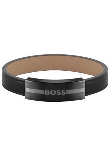 Boss Armband Sieraden roestvrij staal armbanden leren armband LUKE