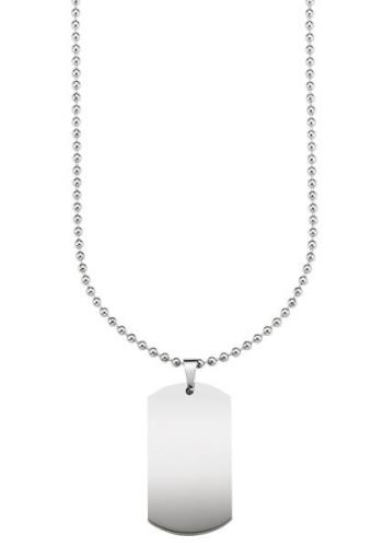 Bruno Banani Edelstalen ketting Sieraad Geschenk, Halsketting Dog Tag ...